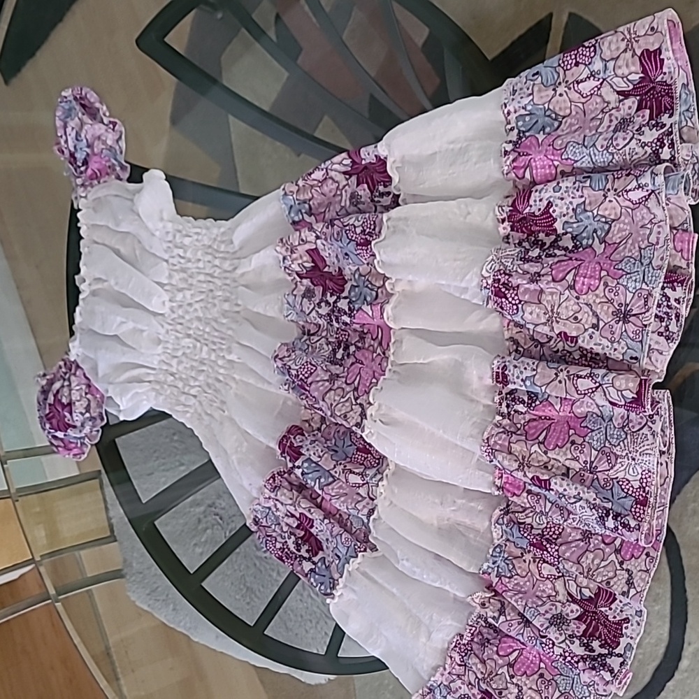 Floral Patchwork Dress ❤️